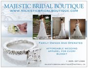 High Quality Wedding Dresses And Apparel At Majestic Bridal Boutique