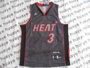 Wholesale Cheap Miami Heat 3 Wade Black Rhythm Swingman NBA Jerseys