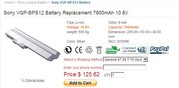 Sony VGP-BPS12 Battery