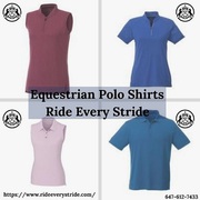 Buy Equestrian Polo Shirts From Ride Every Stride